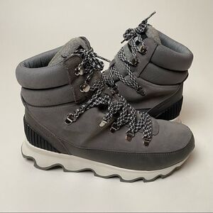 Sorel Kinetic Conquest Boots Quarry Grey Gray 12 Waterproof